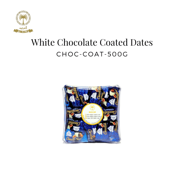 White Chocolate Coated Dates ( 500 g )