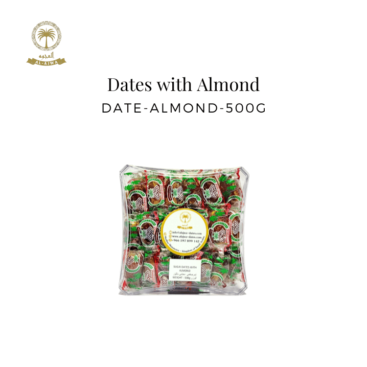 Dates with Almond (500g )